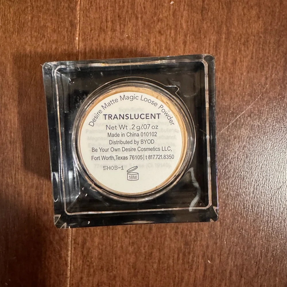 BYOD Be Your Own Desire- Matte Magic Loose Powder Translucent